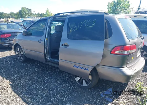 2003 Toyota Sienna Le z USA, uszkodzony, nr VIN 4T3ZF13C73U513750